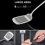 Small Yosukata 17-inch (43 см) Utensils Wok Set (Spatula & Ladle & Turner Stainless Steel)